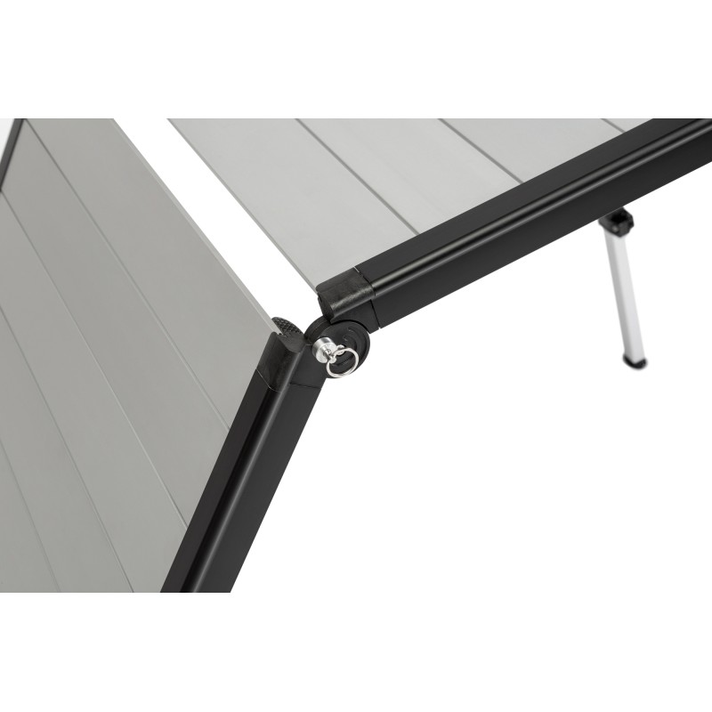 TABLE PLIANTE DINEMIC 4 ALU REGLABLE 2 HAUTEURS 120 X 70 X 56/85 CM BRUNNER