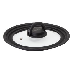 COUVERCLE UNIVERSEL EN VERRE ET SILICONE COVERY TRIO BRUNNER