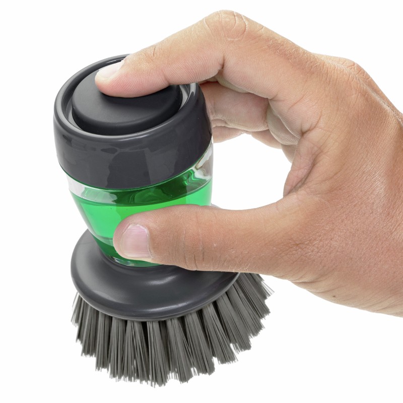 BROSSE VAISSELLE AVEC RESERVOIR ET SUPPORT PURA BRUNNER