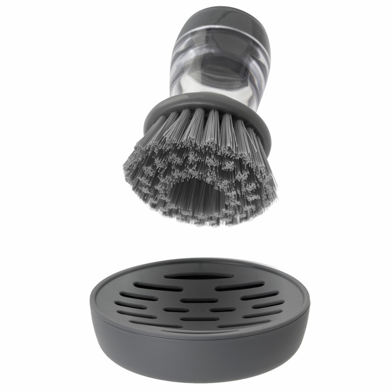 BROSSE VAISSELLE AVEC RESERVOIR ET SUPPORT PURA BRUNNER