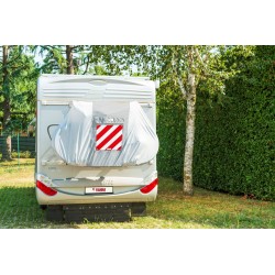 HOUSSE POUR 2 OU 3 VELOS NOIR ET GRIS 2025