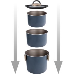 POPOTE TORRALTA NOIR 9 PIECES BRUNNER