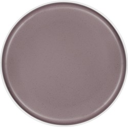 ASSIETTE PLATE DOLOMIT ROSE Ø 25 CM STONE TOUCH ANTIGLISSE BRUNNER