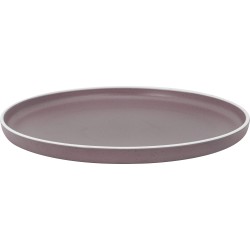 ASSIETTE PLATE DOLOMIT ROSE Ø 25 CM STONE TOUCH ANTIGLISSE BRUNNER