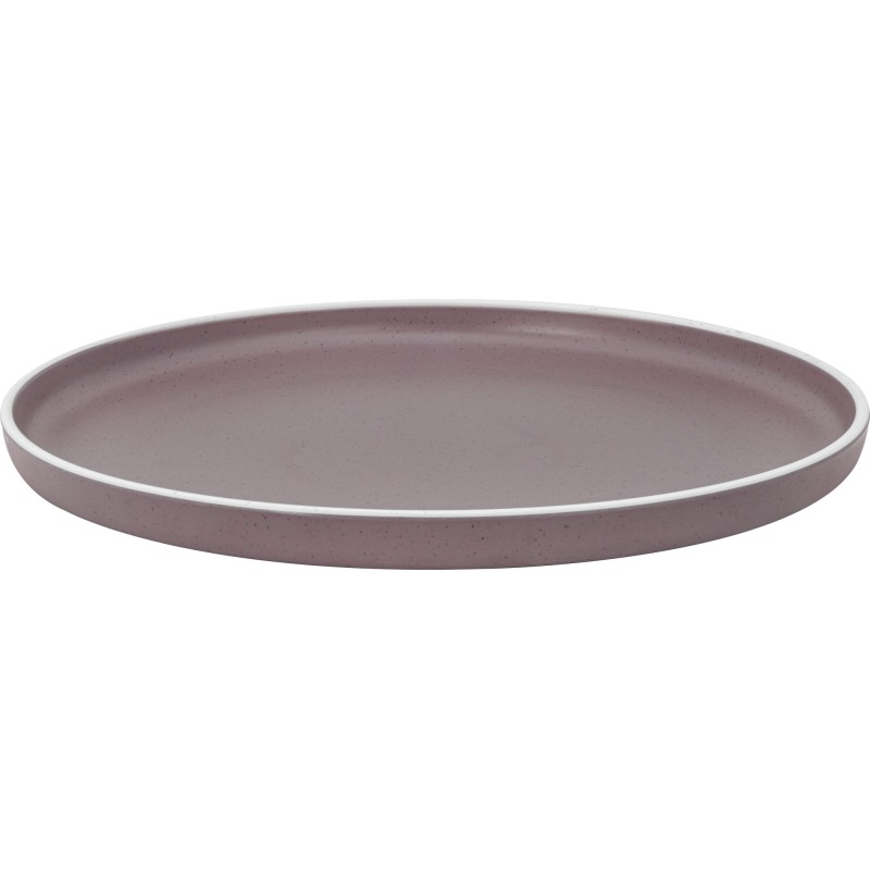 ASSIETTE PLATE DOLOMIT ROSE Ø 25 CM STONE TOUCH ANTIGLISSE BRUNNER