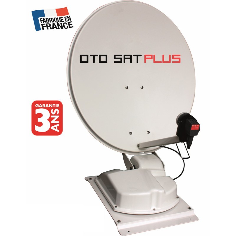 ANTENNE SATELLITE AUTOMATIQUE - AUTO-SAT PLUS + SEARCH BOX i-HD