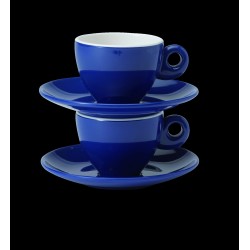 ESPRESSO SET BLEU (2 TASSE + 2 SOUS TASSE)