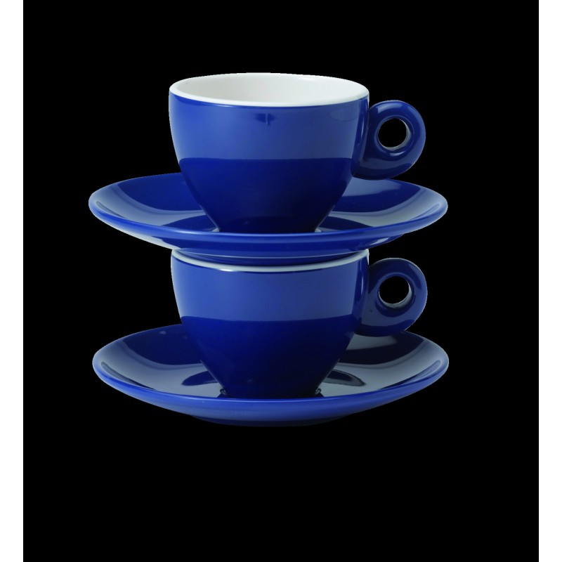 ESPRESSO SET BLEU (2 TASSE + 2 SOUS TASSE)