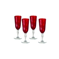 SET 4 FLÛTES À CHAMPAGNES ROYAL 
