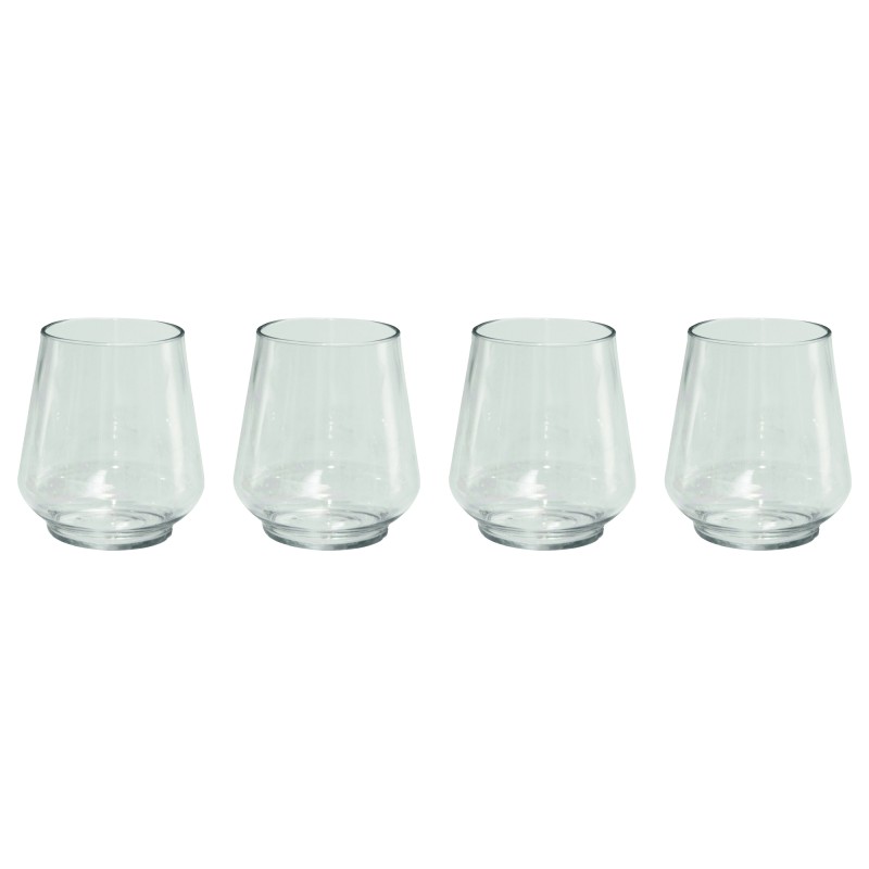 SET 4 VERRES TRITAN INCASSABLES 