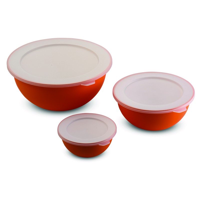 SET 3 SALADIERS SANALIVING AVEC COUVERCLES