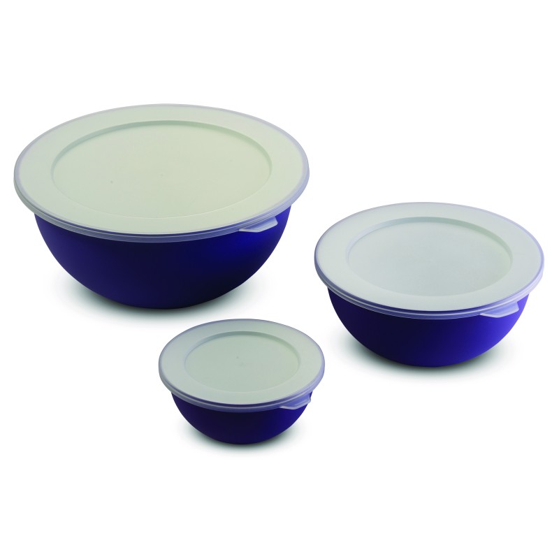 SET 3 SALADIERS SANALIVING AVEC COUVERCLES 