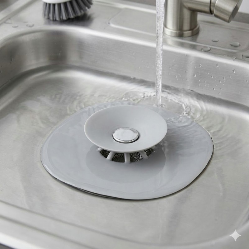 BONDE BOUCHE-EVIER 2 EN 1