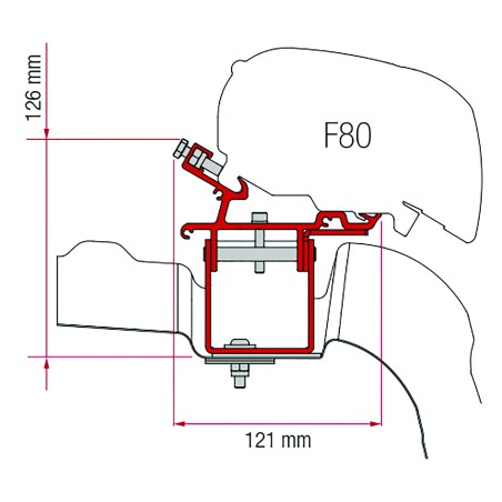 F80 KIT VW CRAFTER/MAN L3...