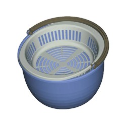 SEAU MULTI FONCTION 14L + ÉGOUTTOIR