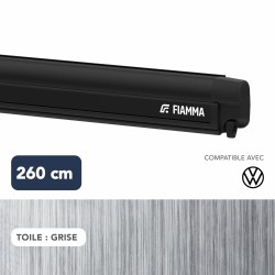 F45S VW T5 T6 CALIFORNIA BOIT NOIR TOILE GRISE 260