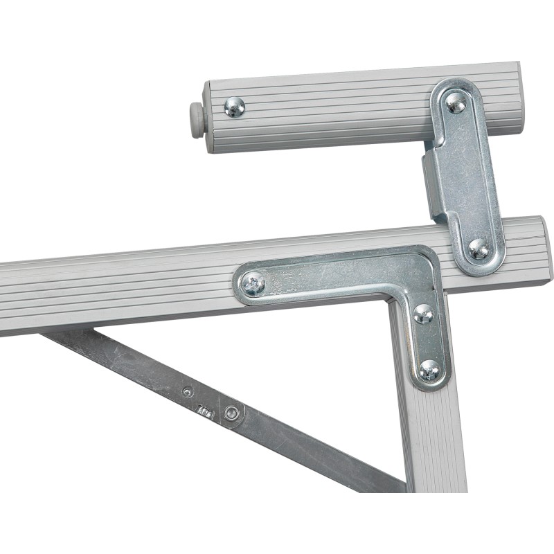 TABLE PLIANTE SILVER GAPLESS LEVEL PLAN ENROULABLE BRUNNER