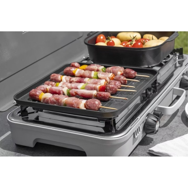 PLANCHA RAINUREE DEVIL RIBBED POUR RECHAUD DEVIL BRUNNER