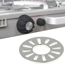 RECHAUD A GAZ DOUBLE DEVIL KOOKMASTER 30mBAR NOIR GRIS BRUNNER