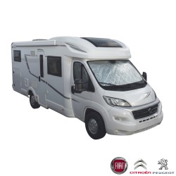 SET DE 3 RIDEAUX ISOLANTS INTERIEURS MULTICOUCHES CLI-MATS NT DUCATO X250 07/2006 - 06/2014 BRUNNER