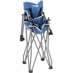 CHAISE HAUTE PLIABLE ACTION BABY EQUIFRAME AVEC TABLETTE BLEU BRUNNER