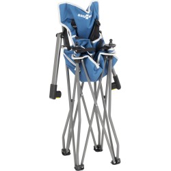 CHAISE HAUTE PLIABLE ACTION BABY EQUIFRAME AVEC TABLETTE BLEU BRUNNER