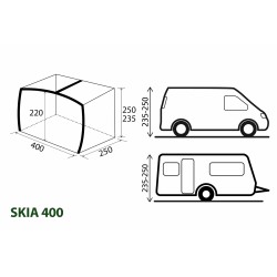 SOLETTE GONFLABLE SKIA BRUNNER