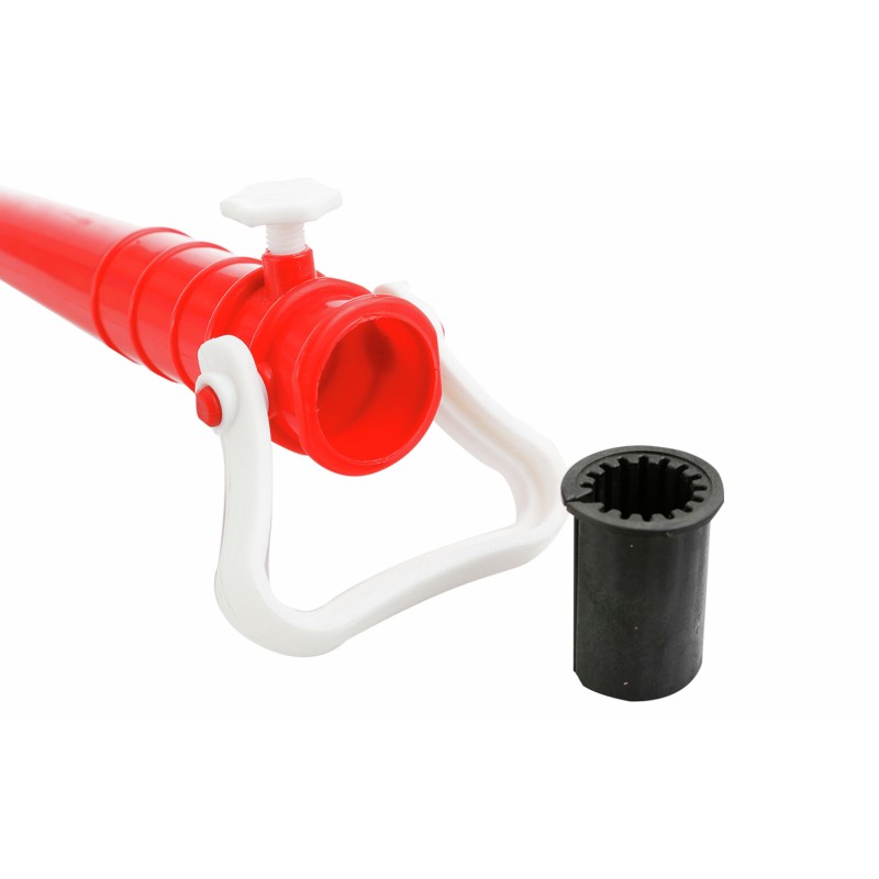 PIED DE PARASOL POUR PLAGE AVEC POIGNEE RIO ROUGE BRUNNER