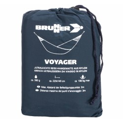 HAMAC VOYAGER ULTRA-LEGER AVEC SAC LONGUEUR 225 CM BRUNNER
