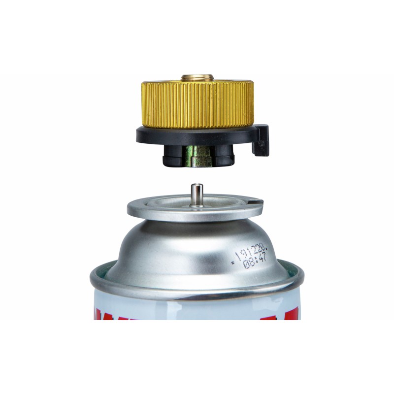 ADAPTATEUR BOUTEILLE DE GAZ 227 G EN CARTOUCHE FILETEE BRUNNER