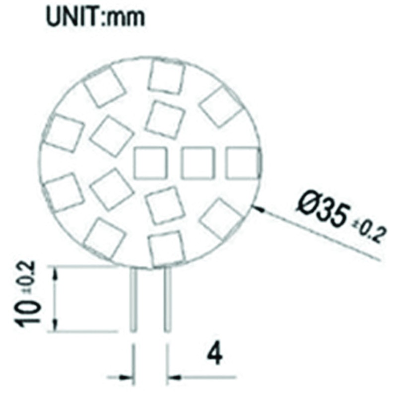 AMPOULE LED MOOVE G4 - 21 LEDS
