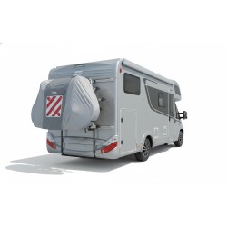 BIKE COVER PREMIUM S 4 VELOS NOIR ET GRIS - FIAMMA