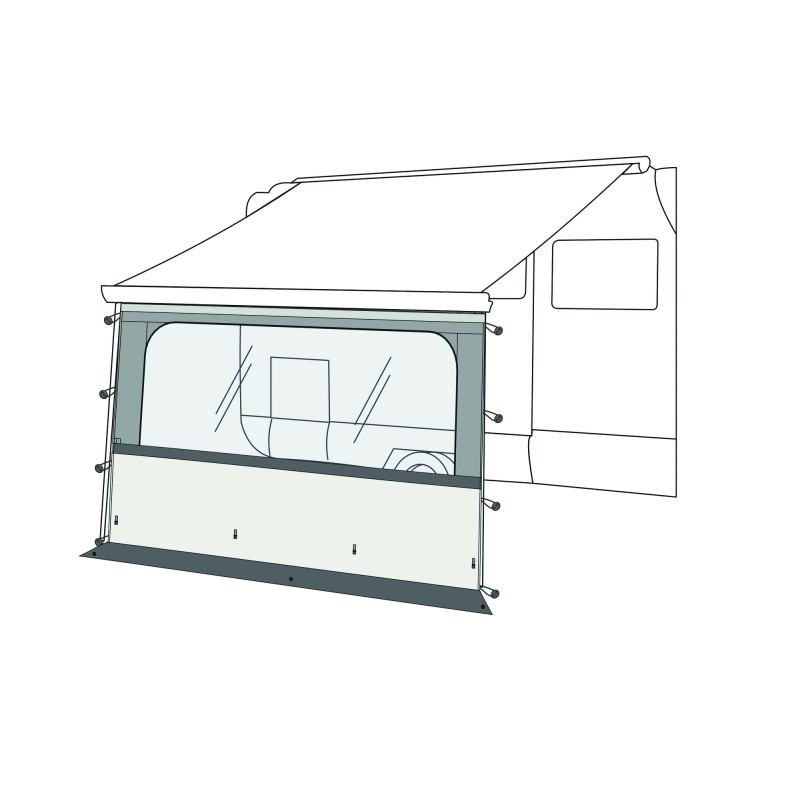 PAROI STORE FRONTALE BLOCKER PRO 325 - FIAMMA