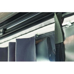 RIDEAUX POUR PRIVACY - CURTAINS KIT DARK GREY 2 PCS - FIAMMA