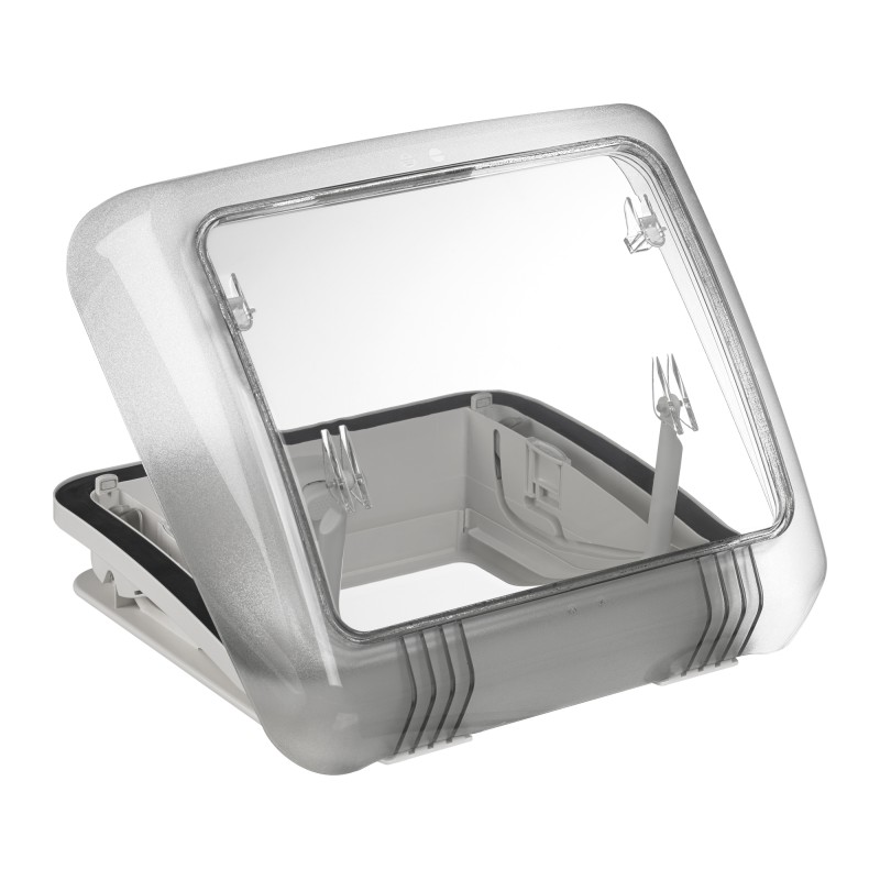 LANTERNEAU MICRO HEKI 28x28 CM AVEC MOUSTIQUAIRE + VENTILATATION PERMANENTE - DOMETIC