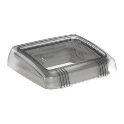 LANTERNEAU MICRO HEKI 28x28 CM AVEC MOUSTIQUAIRE + VENTILATATION PERMANENTE - DOMETIC
