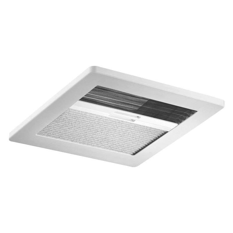 LANTERNEAU MICRO HEKI 28x28 CM AVEC MOUSTIQUAIRE + VENTILATATION PERMANENTE - DOMETIC