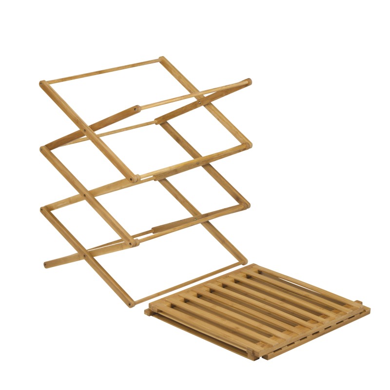 ETAGERE PLIABLE VINTAGE BAMBOU