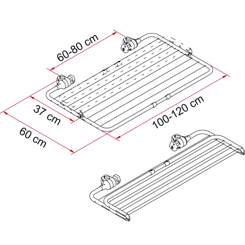 ETENDOIR À LINGE EASY DRY FIAMMA