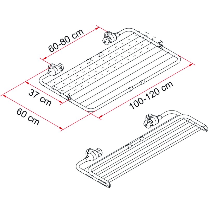 ETENDOIR À LINGE EASY DRY FIAMMA