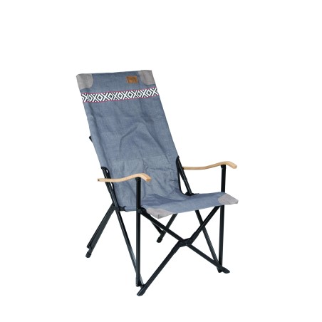 FAUTEUIL ALU,  BOIS ET...