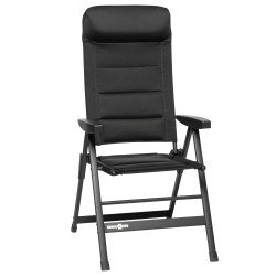 FAUTEUIL MATELASSE NOIR SKYE 3D - BRUNNER