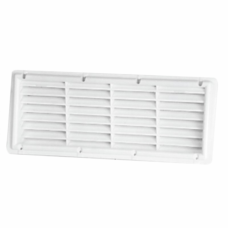 GRILLE À PLAQUER 364X138 MM BLANC
