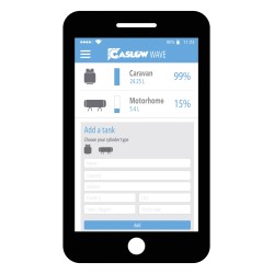 JAUGE  BLUETOOTH + APPLICATION GASLOW WAVE