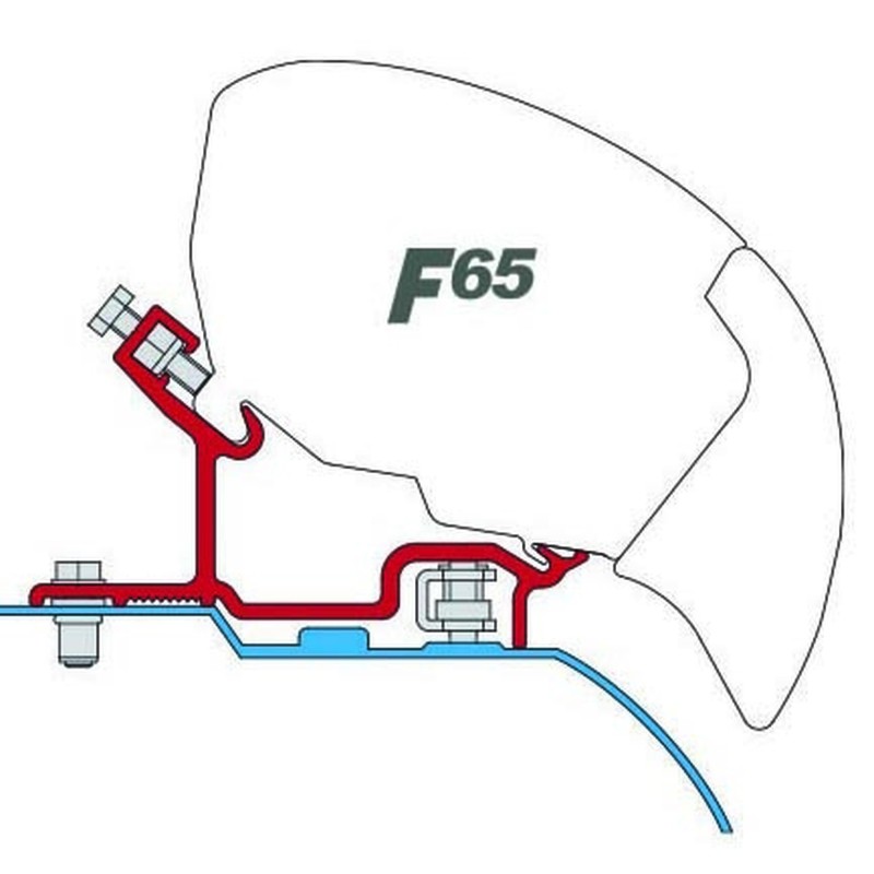 KIT F65 DUCATO / JUMPER / BOXER H3 APRES 2006 2 + 1 - FIAMMA