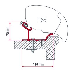 KIT F65 HOBBY EASY & ONTOUR PAR 4 - FIAMMA