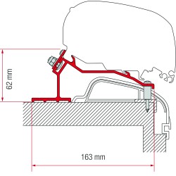 KIT F65 F80 HOBBY PREMIUM ET ONTOUR APRES 2012 4 PCS - FIAMMA