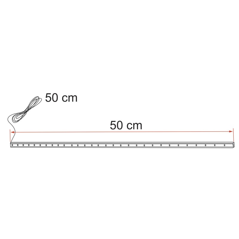 ÉCLAIRAGE DE STORE À LED AWNING CASE KIT RALLONGE 50CM - FIAMMA