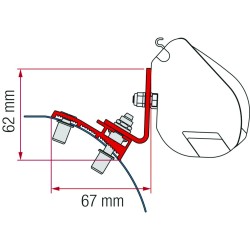 KIT F35PRO PSA APRES 2018 2 PCS - FIAMMA