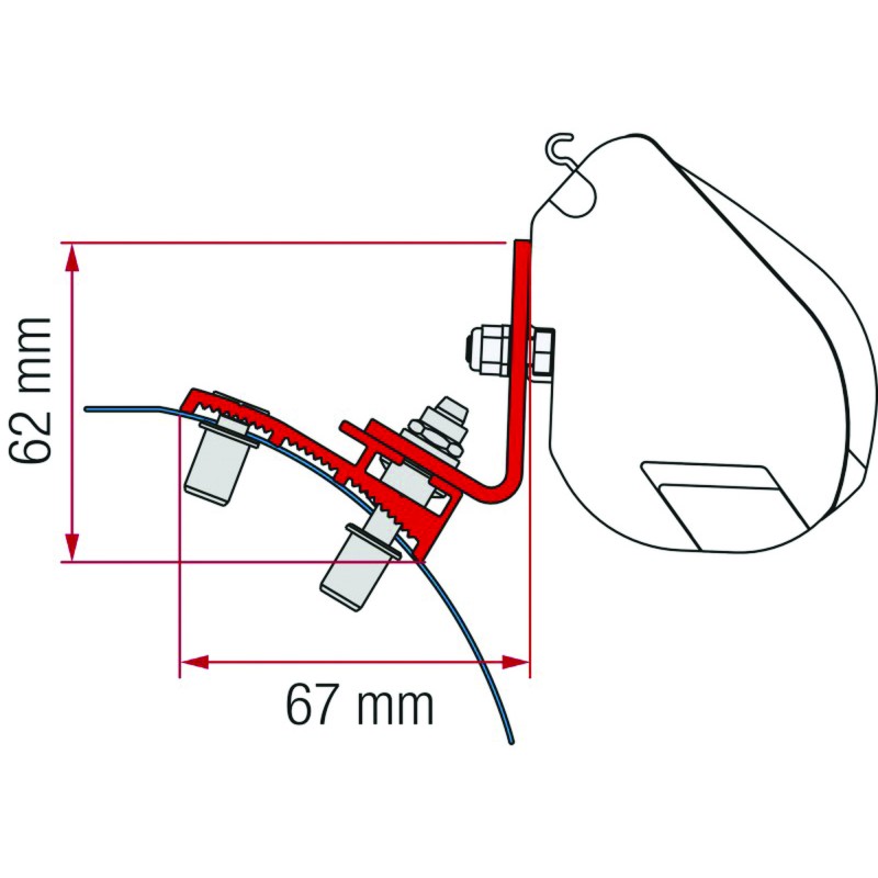KIT F35PRO PSA APRES 2018 2 PCS - FIAMMA